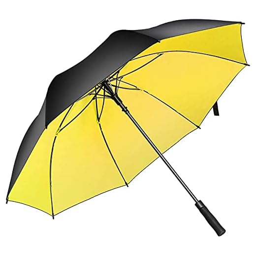 Superbison Automatic Open Golf Umbrella 62 inch Extra Large Oversize Strong Windproof Waterproof Umbrellas