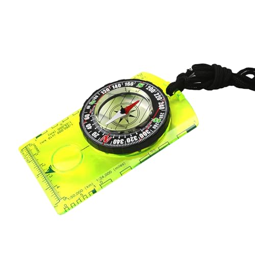 HZQZaoan Orienteering Compass Compass Advanced Scout Hiking Backpacking -Compass Camping and Navigation Boy Scout Compass Kids Compass Hiking and Survival Gear Professional Field Compass