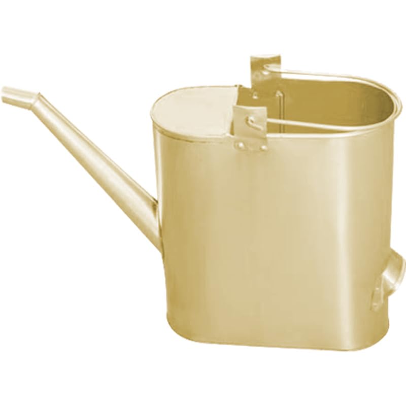 Aceitera grande de 10L con dosificador, resistente y fácil de usar, ideal para almacenar y servir aceites en cocinas y restaurantes.