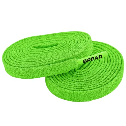 Image of Bread Elastic Shoelaces - Tie Once, Slip On Convenience - Premium Stretch Laces for Boots, Running Shoes, and Everyday Wear