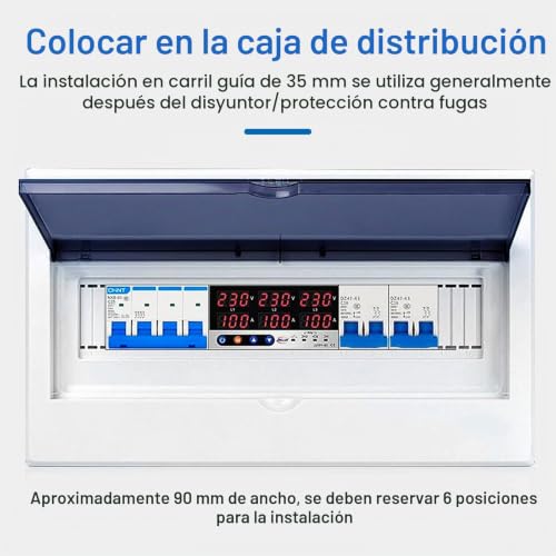 Protector de voltaje corriente Jadeshay 63A para evitar sobretensiones en tu red 5