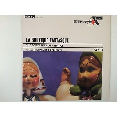 LP ROSSINI-RESPIGHI la boutique fantasque G.Solti DECCA