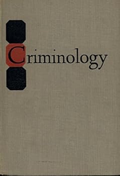 Hardcover Criminology Book