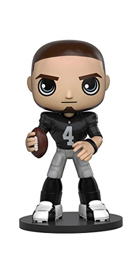 Funko Wobbler NFL Derek Carr figurine bobblehead pour décorer un bureau de supporter de sport