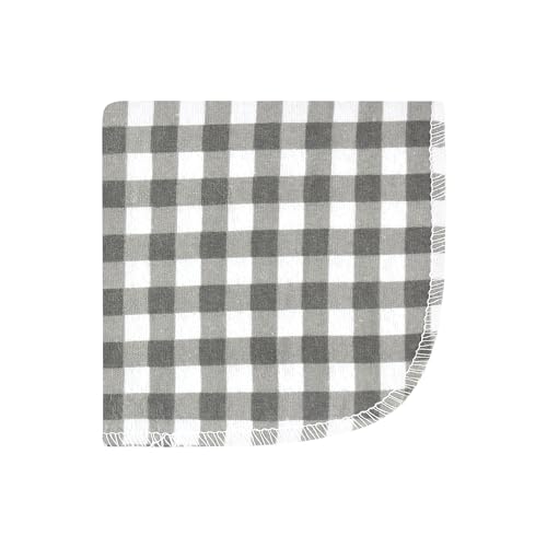 Image of Hudson Baby Unisex Baby Flannel Cotton Poly Washcloths, Farm Friends Pink 10Pk, One Size