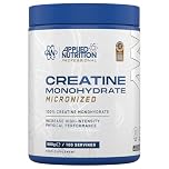 Applied Nutrition Creatine Monohydrate Powder 500g – 100% Micronized Creatine – 5g per Serving – Unflavoured – Supports High-Intensity Performance – 100 Servings