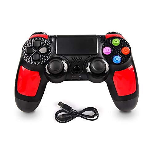 SADES C600 PS4 Controller Bluetooth Gamepad DualShock 4 Wireless Controller with Vibration