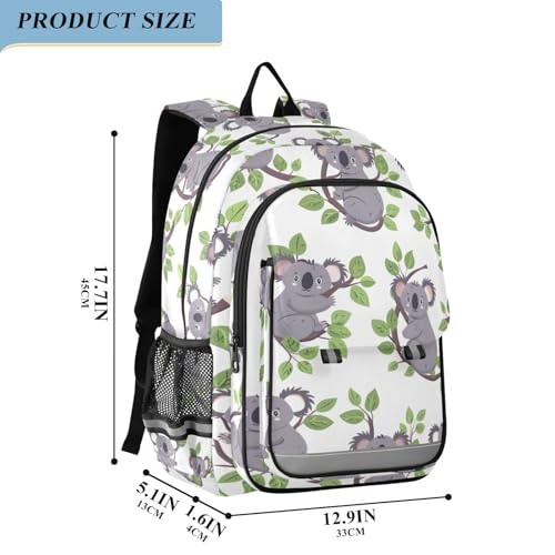 Sac à dos ordinateur portable koala ado lycée grand format - 4