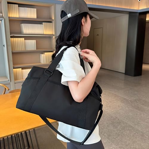 Sac de voyage pour la natation et les vacances avec organiseur gris imperméable - 7
