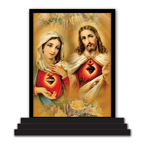 Figurine Jésus Marie 1497 idoles pour tableau de bord voiture et maison