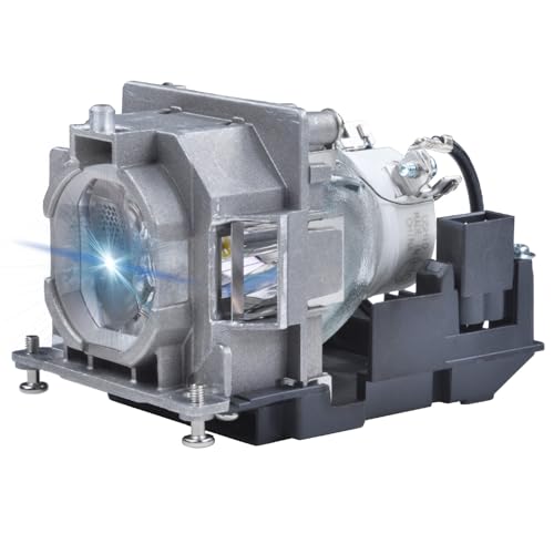 AWO Original NSHA300W Lamp Bulb for 22040013 with Housing for Eiki EK-308U,EK-309W Projectors