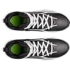Under Armour Men's Spotlight Hammer Football Cleats, (001) Black/White/White, 10.5, US