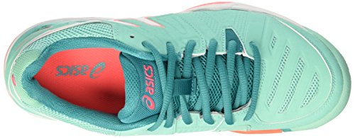 Asics E554Y 3801_Cockatoo/White/Flash Coral