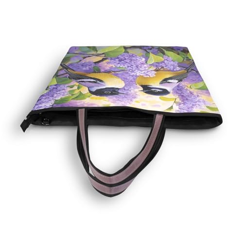 Image of Women Turtle Tote Bag Polyester Handbag Zippered Tote Bag Turtle Tote Purses,Summer Beach Tote Bag