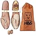H&S 2x Schuhspanner aus Zedernholz für Herren und Damen - Schuhdehner Schuhweiter Stiefelspanner Set aus Holz - Shoe Stretcher - Schuhspreizer in verschiedenen Größen Spa Set günstig Kaufen-H&S 2x Schuhspanner aus Zedernholz für Herren und Damen - Schuhdehner Schuhweiter Stiefelspanner Set aus Holz - Shoe Stretcher - Schuhspreizer in verschiedenen Größen