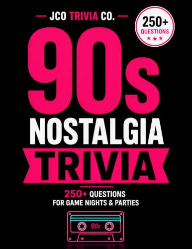 90s Trivia Book: 250+ Fun Questions About the Best of the 1990s for Game Nights & Nostalgia Love: Relive the Music, Movies, TV Shows, Toys, Video Games, Fashion and Pop Culture That Defined t image 2