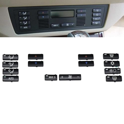 Bouton climatisation E39 de rechange pour panneau de commande A/C BMW série 5 et X5 E53 - 3
