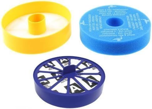 First4spares Washable Pre Motor Filter and Post Motor Allergy HEPA Filter Kit for Dyson DC14 Vacuum Cleaners