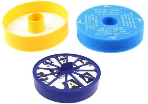 First4spares Washable Pre Motor Filter and Post Motor Allergy HEPA Filter Kit for Dyson DC14 Vacuum Cleaners