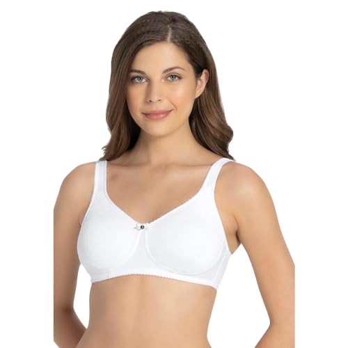 Image of Amante Purple Women Solid Non Padded Wirefree Super Support Bra