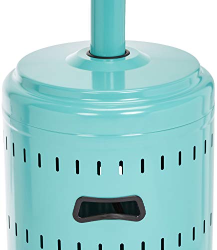 Amazon Basics Heizstrahler für Terrasse, Heizpilz, Hellblau-2