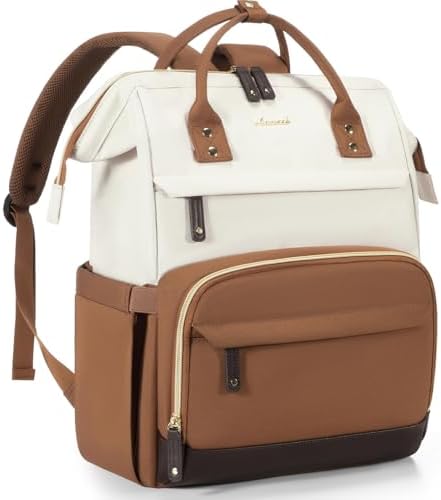 LOVEVOOK Backpack Women's Laptop Backpack with Laptop Compartment 15.6 & 17.3 Inch School Backpack Girls Teenager School Bag Backpack Daypack Backpacks Waterproof for School Travel University Business