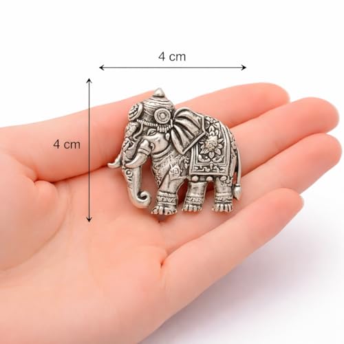 Image of Antique Gold Brooch Pin for Men Women Vintage Saree Blazer Coat Lapel Fashion Jewellery