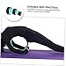 BRIGHTFUFU Yoga Wheel Set Fitness Roller for Back Pain Relief and Stretching Includes and Yoga Assist Accessory for All Levels