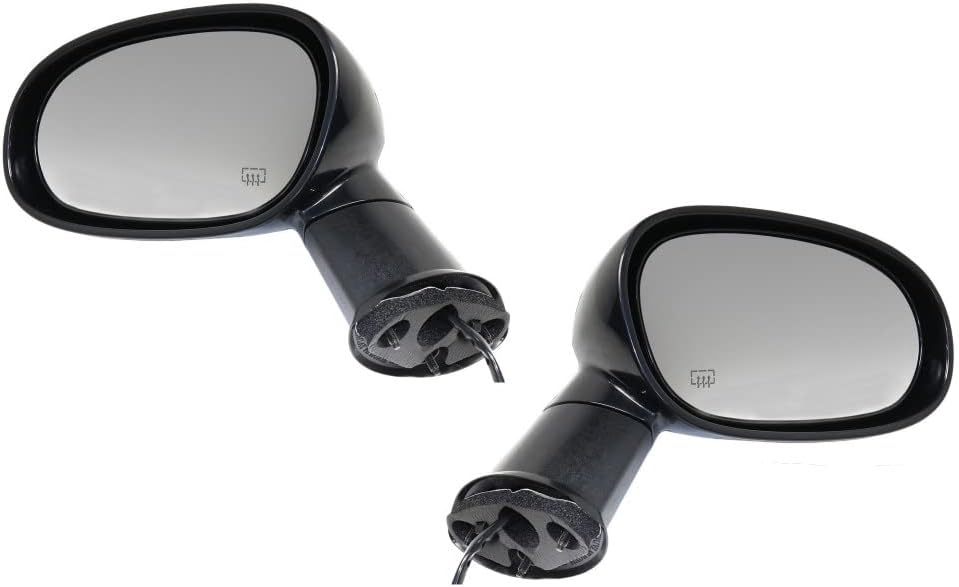For Dodge Challenger 2015-2020 Door Mirror Driver Side | Power Glass | Heated | Replacement For CH1320396 | 5PE55DX8AC