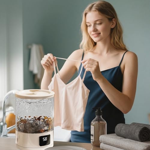 Laveuse compacte pour vos voyages en camping et séjours en appartement - 2