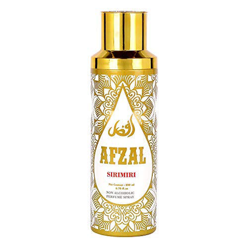 AFZAL Sirimiri Non-Alcoholic Unisex Deodorant | Long-Lasting Fragrance | 200 ml