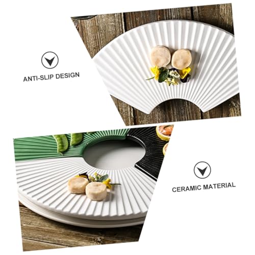 Plato para sushi cerámico OSALADI estilo japonés miniatura 7