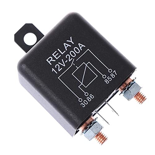 Relais de charge split 12V 200A résistant pour van et bateau