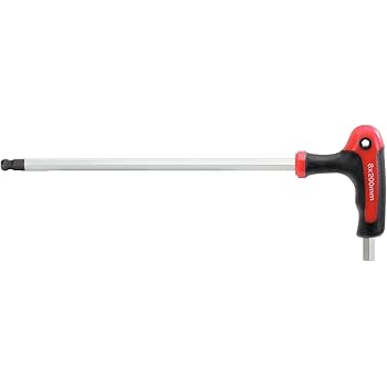 Ks Tools Cle Male 6 Pans A Tete Spherique A Poignee En T 4 Mm Amazon Fr Bricolage