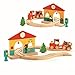 DJECO Minitrain Wooden Train Set