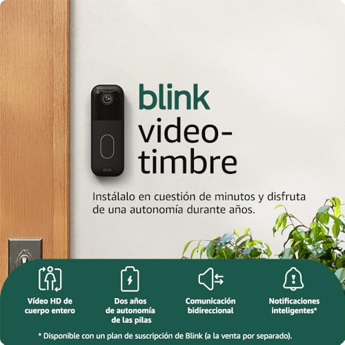 Nuevo sistema de videotimbre Blink | Vídeo HD de cuerpo entero, a...