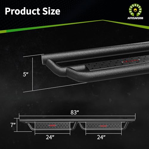 Estribos compatibles con Ram 1500 2009-2024, Ram 2500/3500 miniatura 4