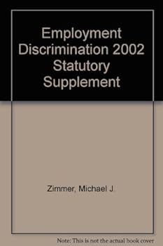 Paperback Cases and Materials on Employment Discrimination 2002 Book