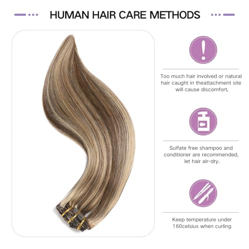 Sindra Clip In Hair Extensions Human Hair - Image 4