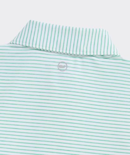 Image of Vineyard Vines Kids Bradley Stripe Sankaty Polo (Toddler /Little Kids /Big Kids)