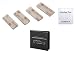 EZ Pass Mounting Kit with Car Insurance and Registration Holder, 4 EZ Pass Mounting Strips