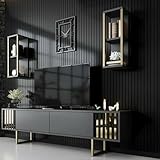 CARATTERISTICHE TECNICHE - Complemento d'arredo versatile, progettato per una facile integrazione con altri mobili - Imballaggio resistente, progettato per l'eCommerce - Materiale: Pannello melaminico 18mm, Metallo - Info aggiuntive: Apertura e chiusura standard - Ante reversibili - Smontato - Finitura effetto opaco