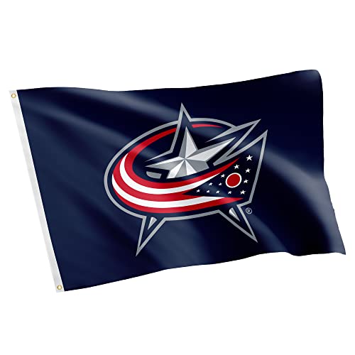 Desert Cactus Columbus Blue Jackets Flag NHL 100% Polyester Indoor Outdoor 3x5 feet National Hockey League Team Flags (Design #1)