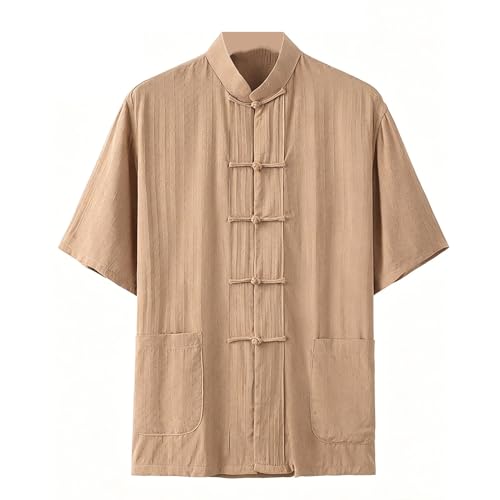 Costume de Kung Fu en coton vêtement d'été pour homme