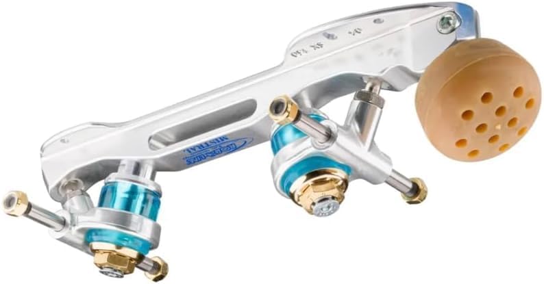 L'Estel Skates - Roll Line - Mistral Roll-Line Bases with Brakes and Tools - Parallel Roller Skate Bases - Roller Skating