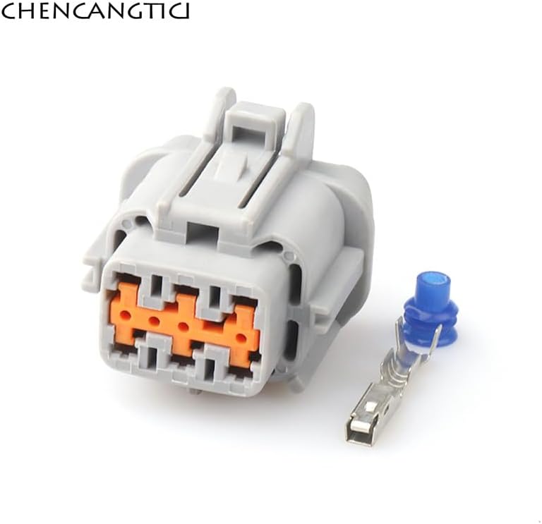 1 Set 6 Pin Sumitomo Waterproof Auto Connector Car Headlight Male Female Plug For Nissan Teana 6188-0560 6189-1175 - (Color: Follow me cheaper, Package: 10 Sets)