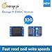 Orange Pi 5 Plus 4G with 32GB eMMC Module RK3588 8 Core 64 Bit Single Board Computer, 2.4GHz Frequency Open Source Development Board Run Orange Pi OS,Android,Debian,Ubuntu (OPi 5 Plus 4G+32GB eMMC)