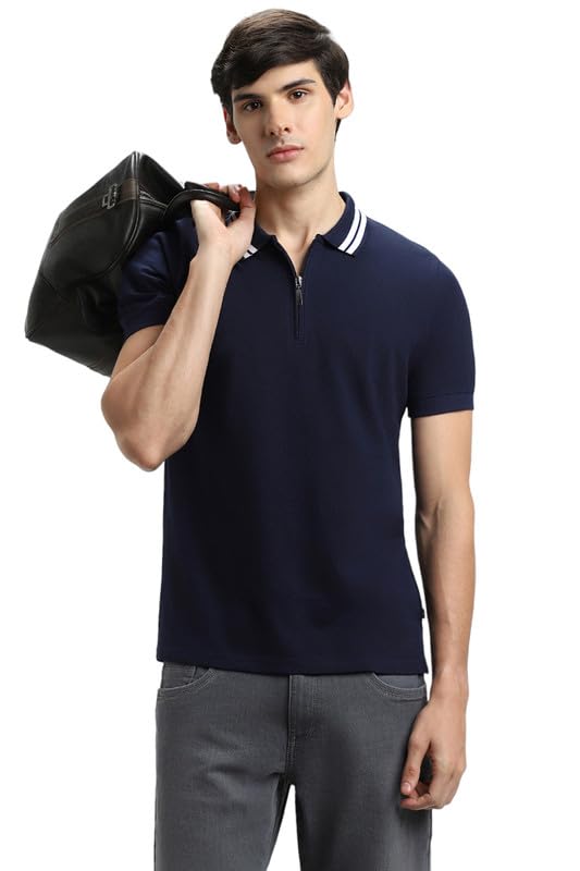 Image of Dennis Lingo Men's Cotton Slim Fit Polo T-Shirt