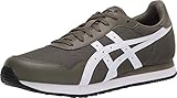 leichtathletik dm 2018 Laufschuhe ASICS - Mens Tiger Runner Shoes, Size: 10 D(M) US, Color: Mantle Green/White