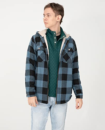 Image of ZENTHACE Kids Ultra Soft Quilted 1 /4 Snap Fleece Pullover Sweatshirt Jacket Long Sleeve Mountain Outdoor Shirt